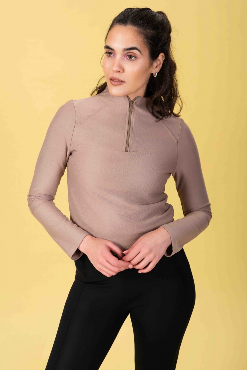 Remera Latido - Tostado 