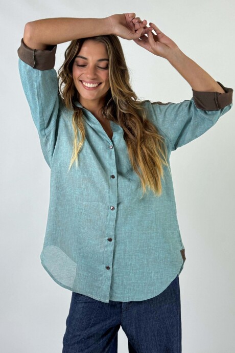 CAMISA BELLINI ALGODON Petroleo