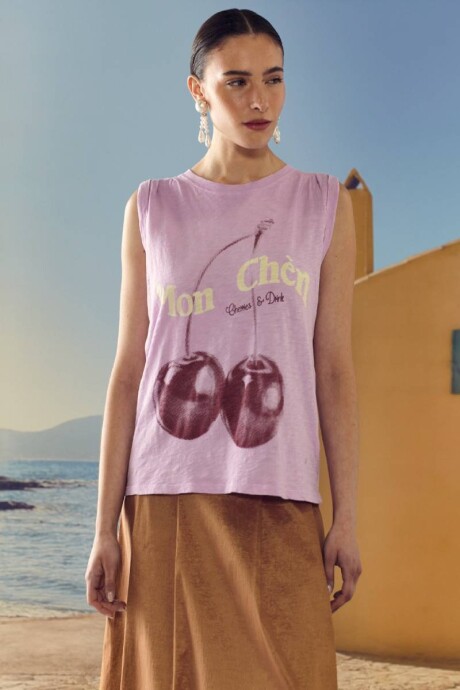 Musculosa Mon Cheri Lila Musculosa Mon Cheri Lila