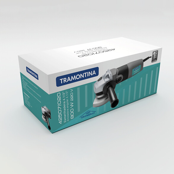 Amoladora angular 4.1/2" 800W -TRAMONTINA TH0001