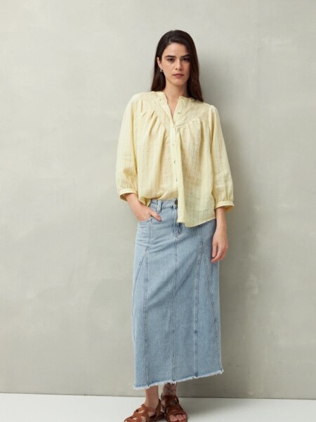 CAMISA D.CASSIN ANTON AMARILLO