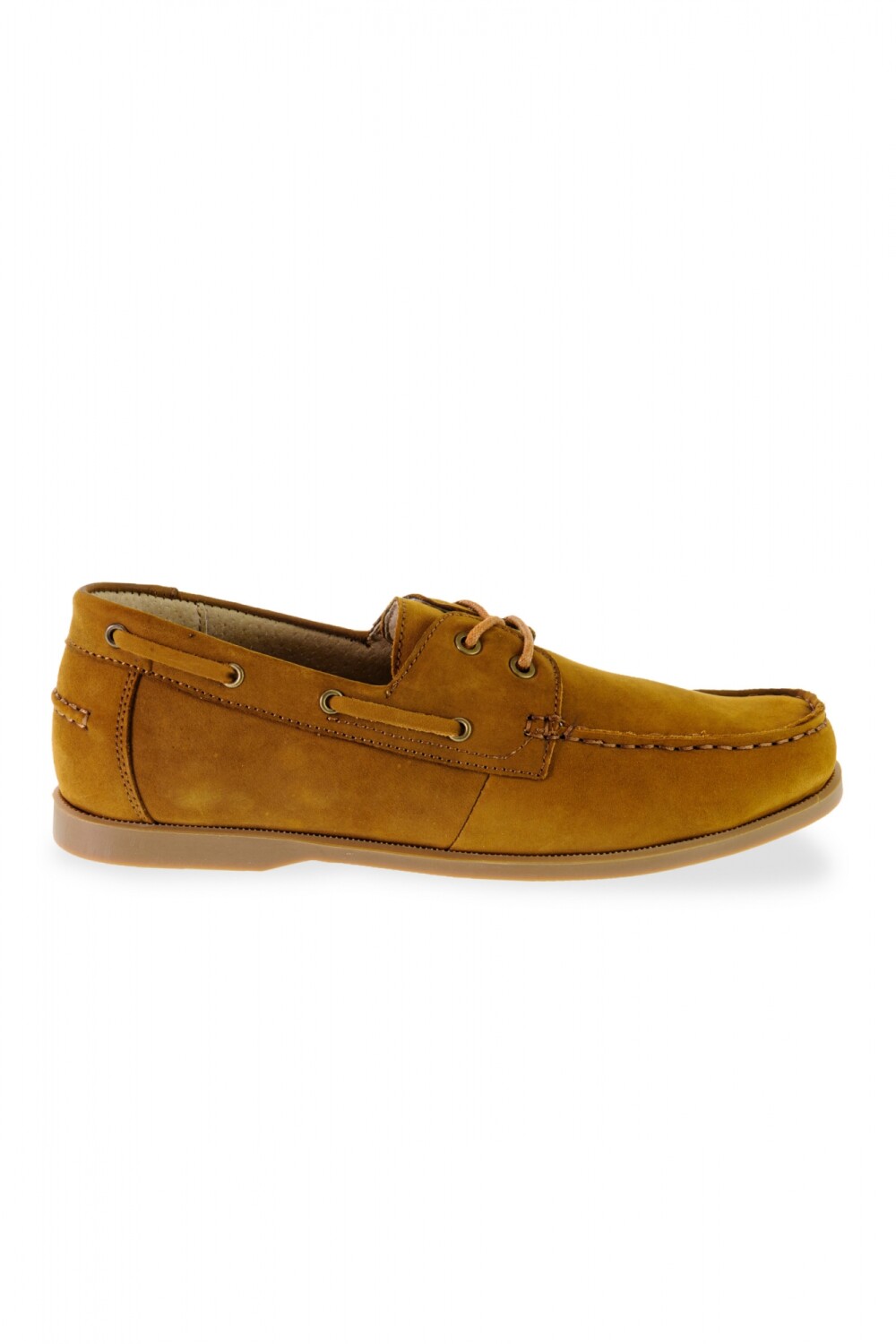 ZAPATO MOCASÍN DE GAMUZA Camel