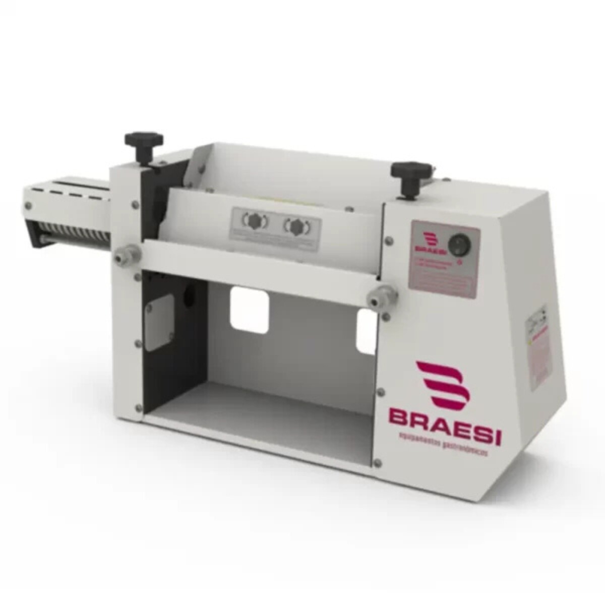 Sobadora Eléctrica con tallarinera de mesa 28cm 2Kg Braesi 