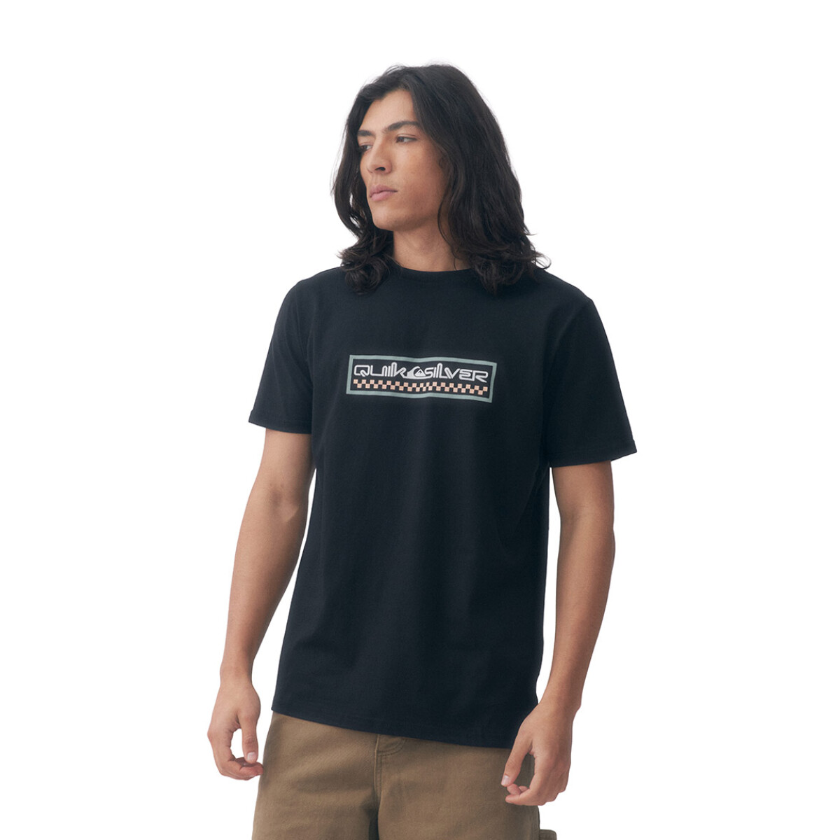 Quiksilver Remera SUN DAGGER Hombre - Negro 