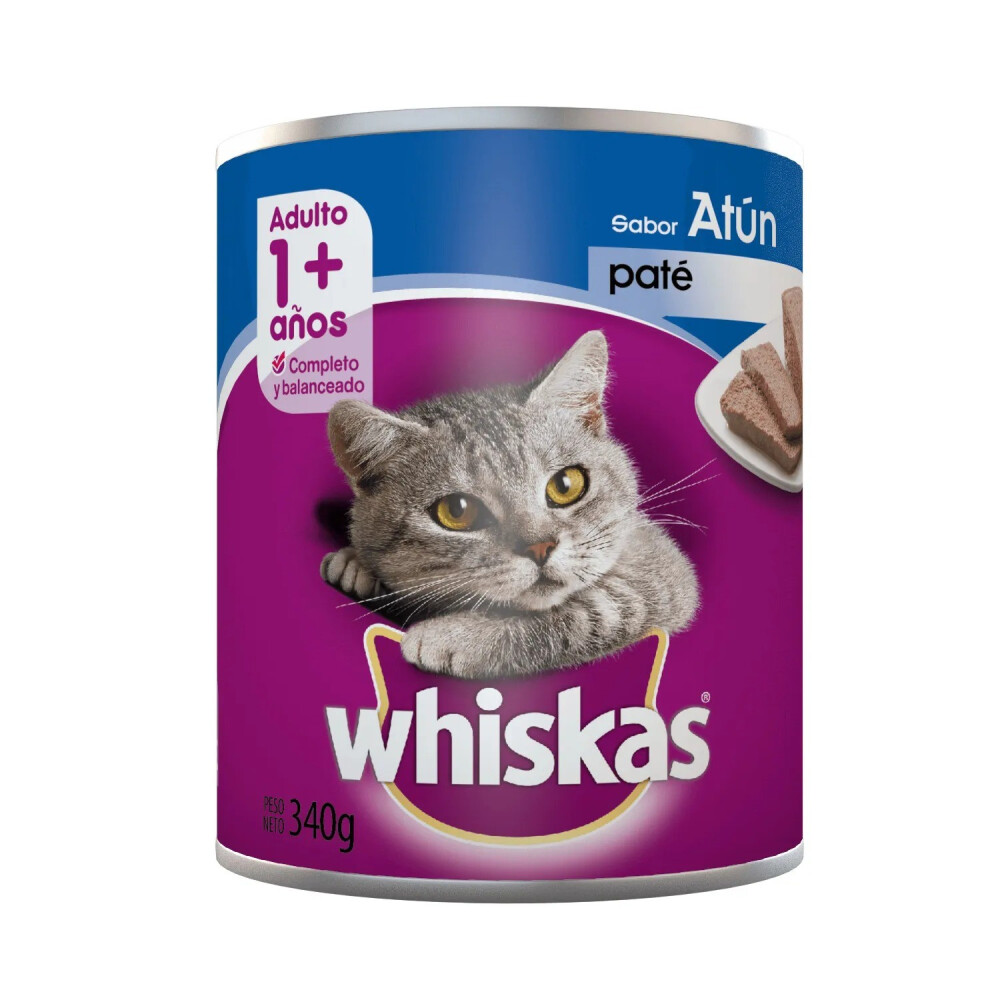 WHISKAS LATA ATUN 340 GR WHISKAS LATA ATUN 340 GR