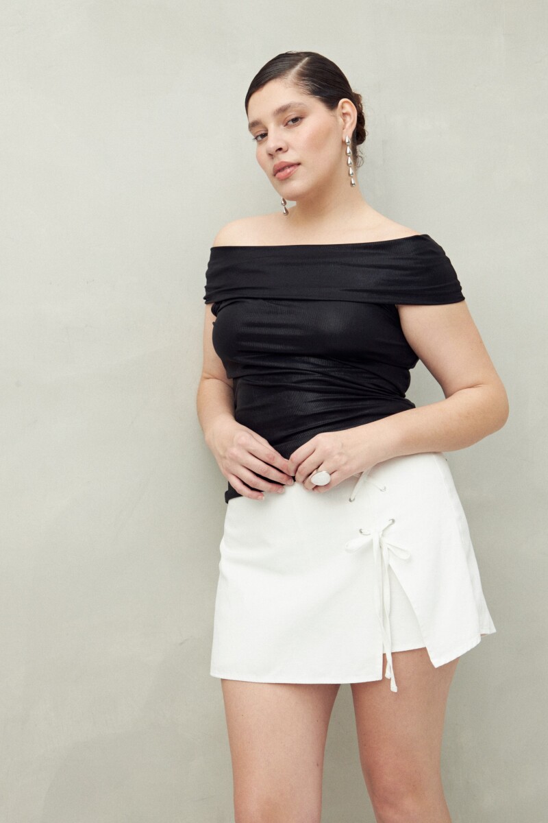 SHORT MARJA Blanco