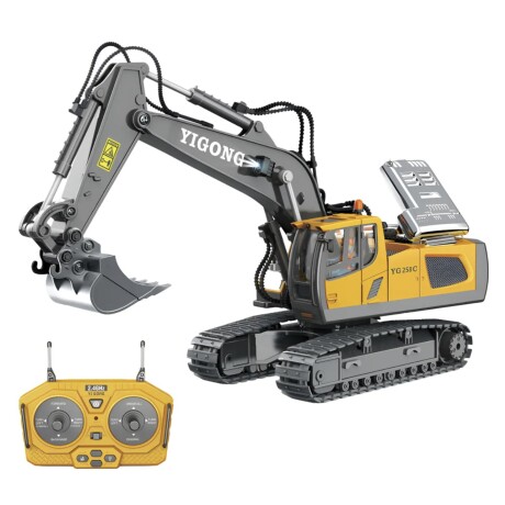 Juguete Excavadora A Control Remoto Bateria Recargable 2.4g Juguete Excavadora A Control Remoto Bateria Recargable 2.4g