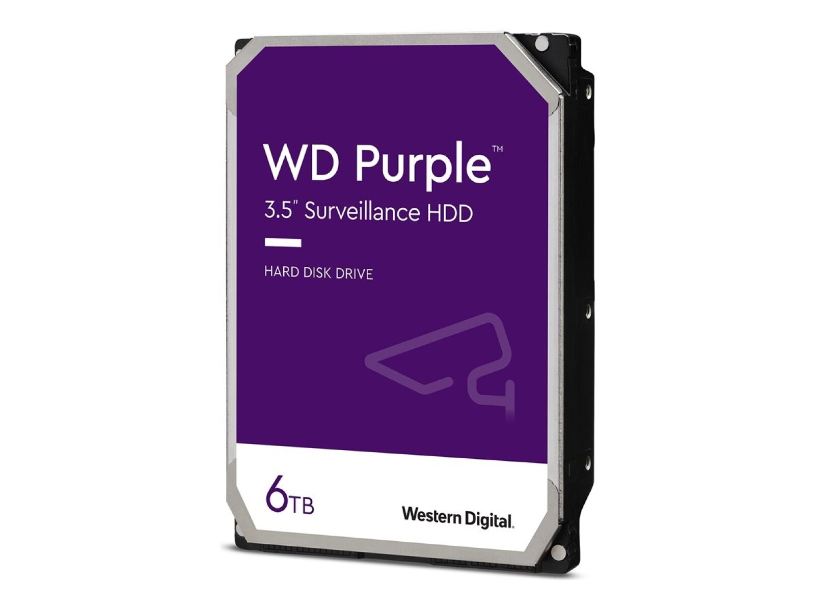 WD Purple WD64PURZ - Disco duro - 6 TB - vigilancia - interno - 3.5" - SATA 6Gb/s - 5400 rpm - búfer: 256 MB 