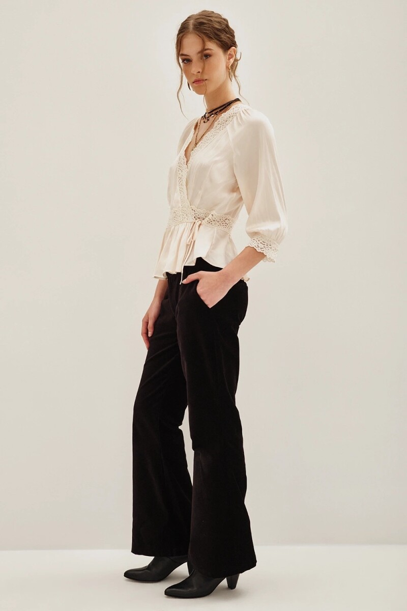 Pantalon Taylor Velvet Negro