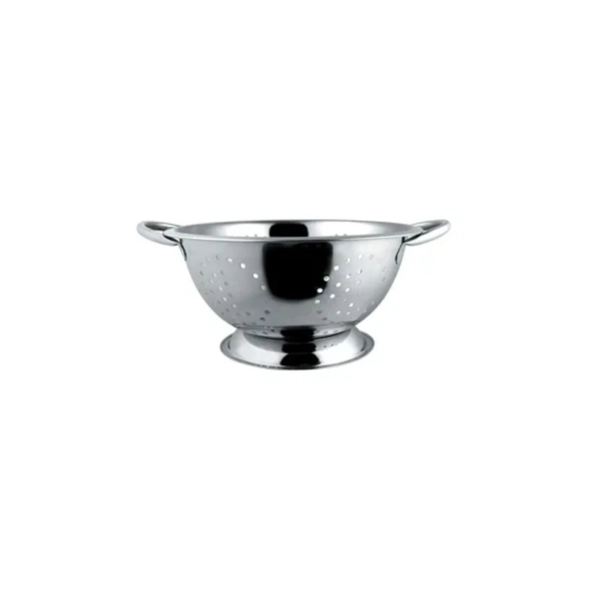 Colador Lebrillo Acero Inoxidable con Asas 31,5 cm | DVFCO12 