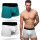 Pack X2 Boxer Calsoncillos North Sails N+ Masculinos Blanco-Verde
