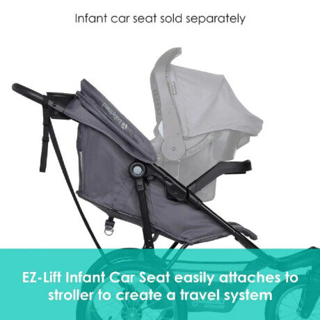 Cochechito para correr Baby Trend JG02F51AM Gris