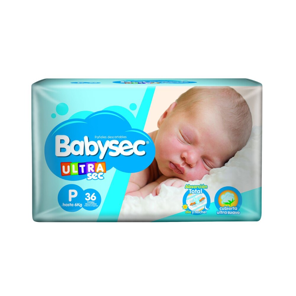 BABYSEC ULTRA HIPER PEQUEÑO PAQ. X 36 UN única