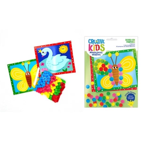Creative Kids Decora con Pompones Creative Kids Decora con Pompones