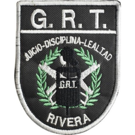 Parche bordado GRT Departamentos Rivera