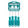 Destornilladores Set De 4 Mango Plastico Total Unica