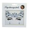 Sticker para Rostro Diamante Plateada