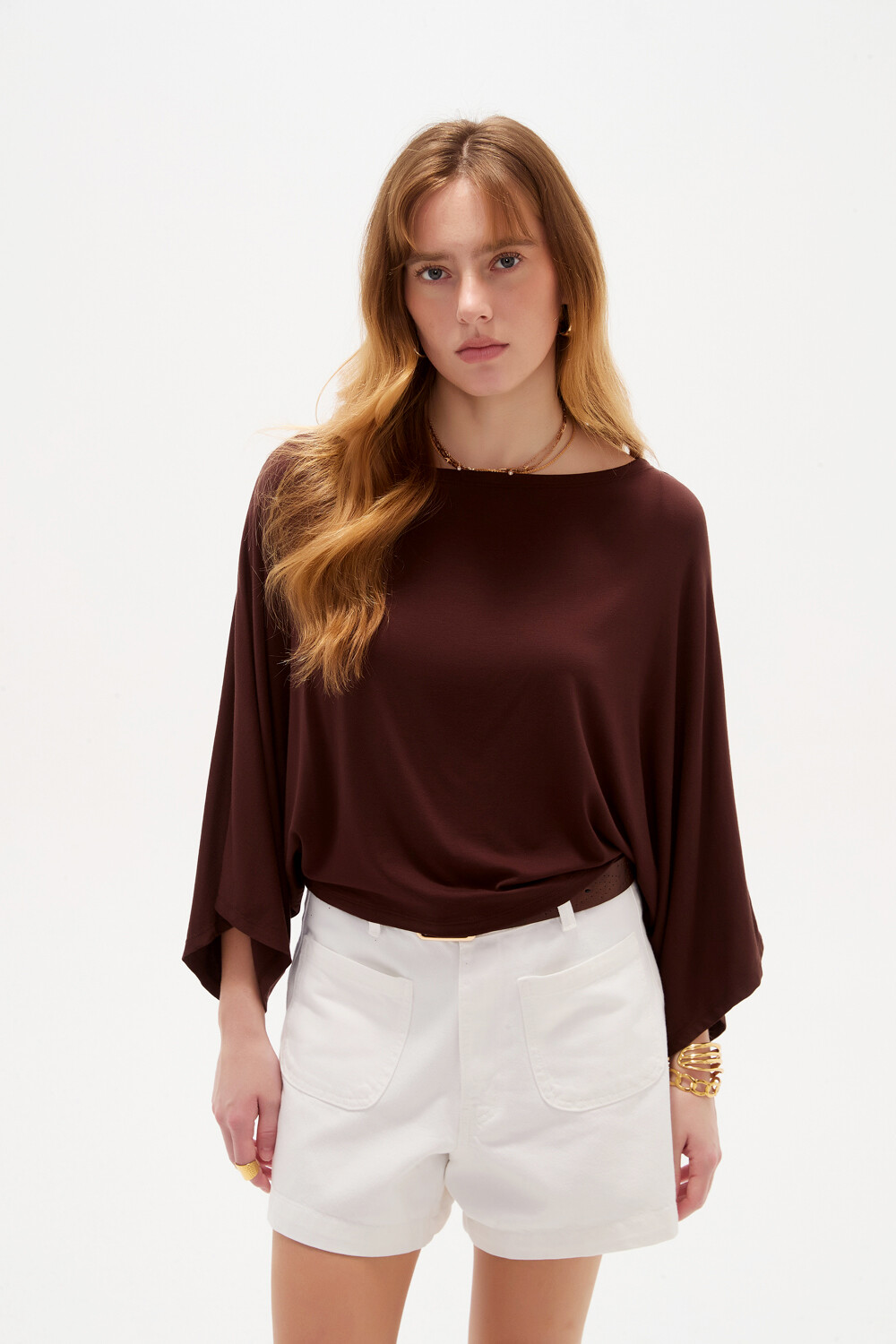 Remera Amapi Chocolate