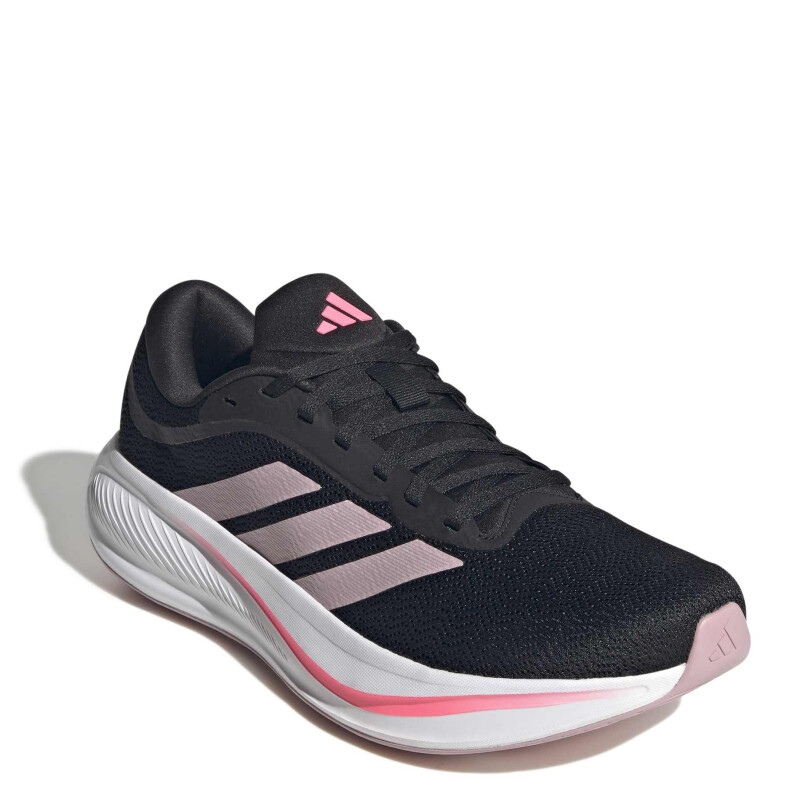 Championes de Mujer Adidas Response Runner 2 Negro - Fucsia