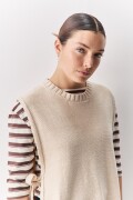CHALECO TILA Beige Claro