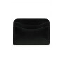 Marc Jacobs -Tarjetero de cuero con diseño minimalista Negro