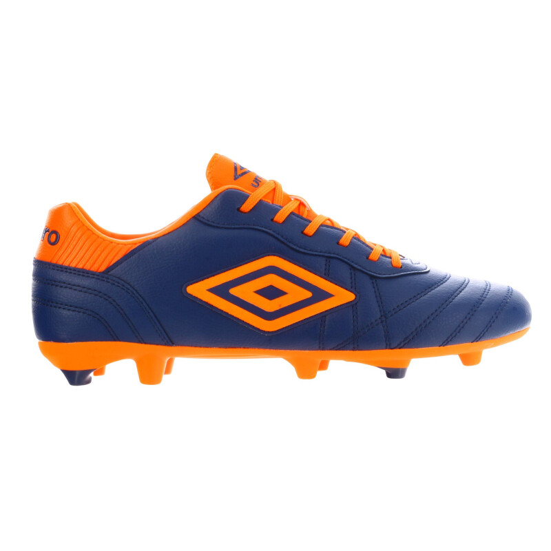 Championes de Fútbol 11 Hombre Umbro Touch FG Azul - Anaranjado