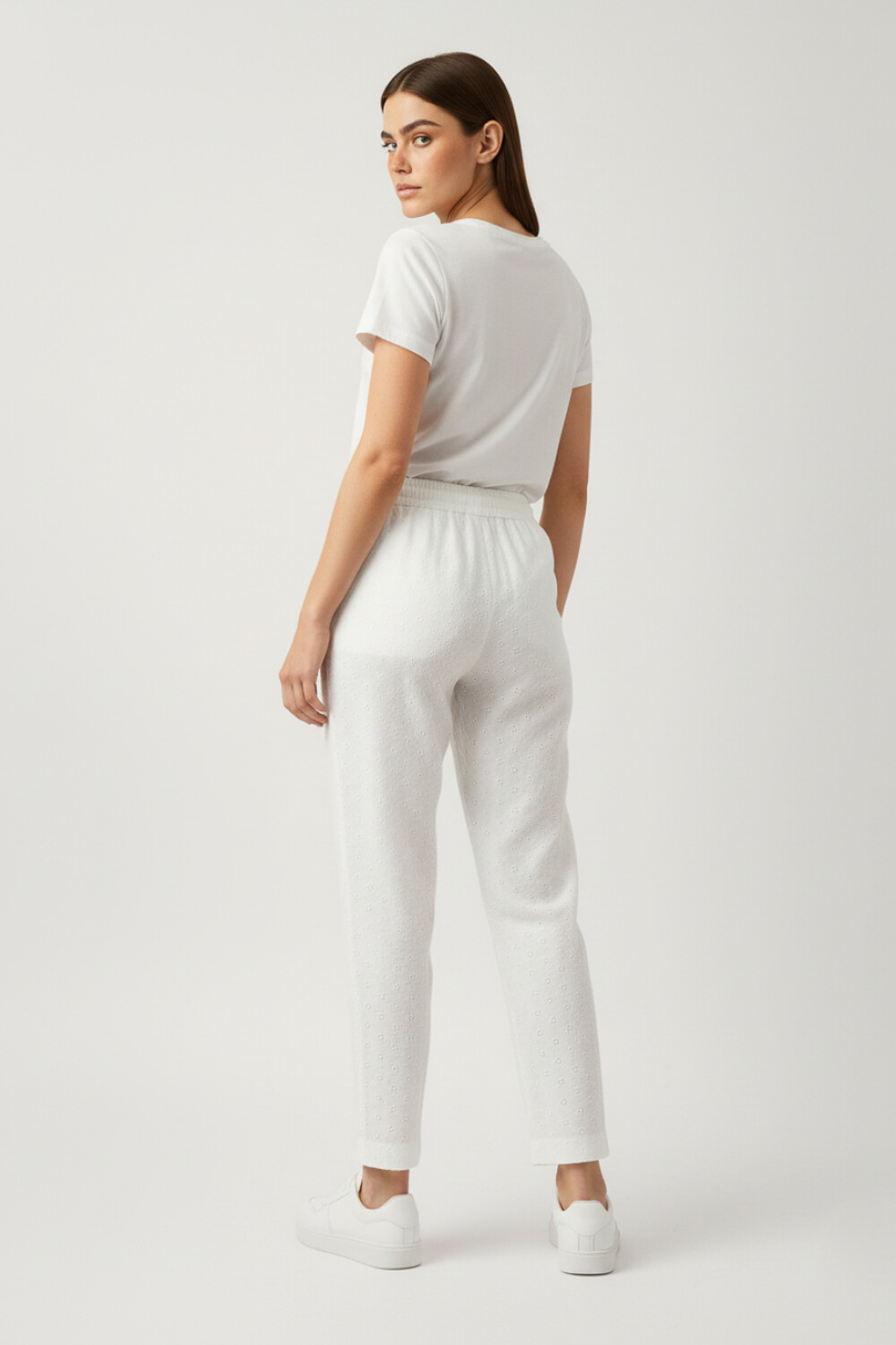 Pantalon Jenna Blanco