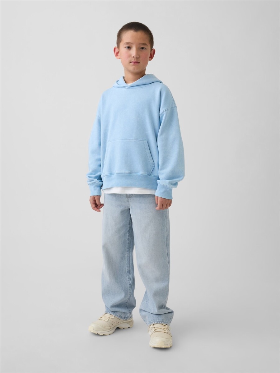 Jean Baggy Ultrasoft Niño - Light Wash 