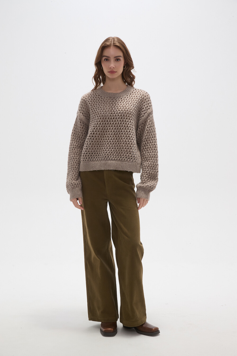 Sweater Berle Taupe Claro