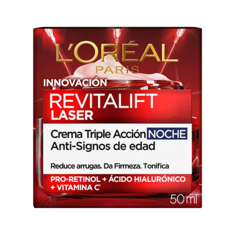Crema de Noche Loreal Paris Revitalift Laser Antiedad 50 ML