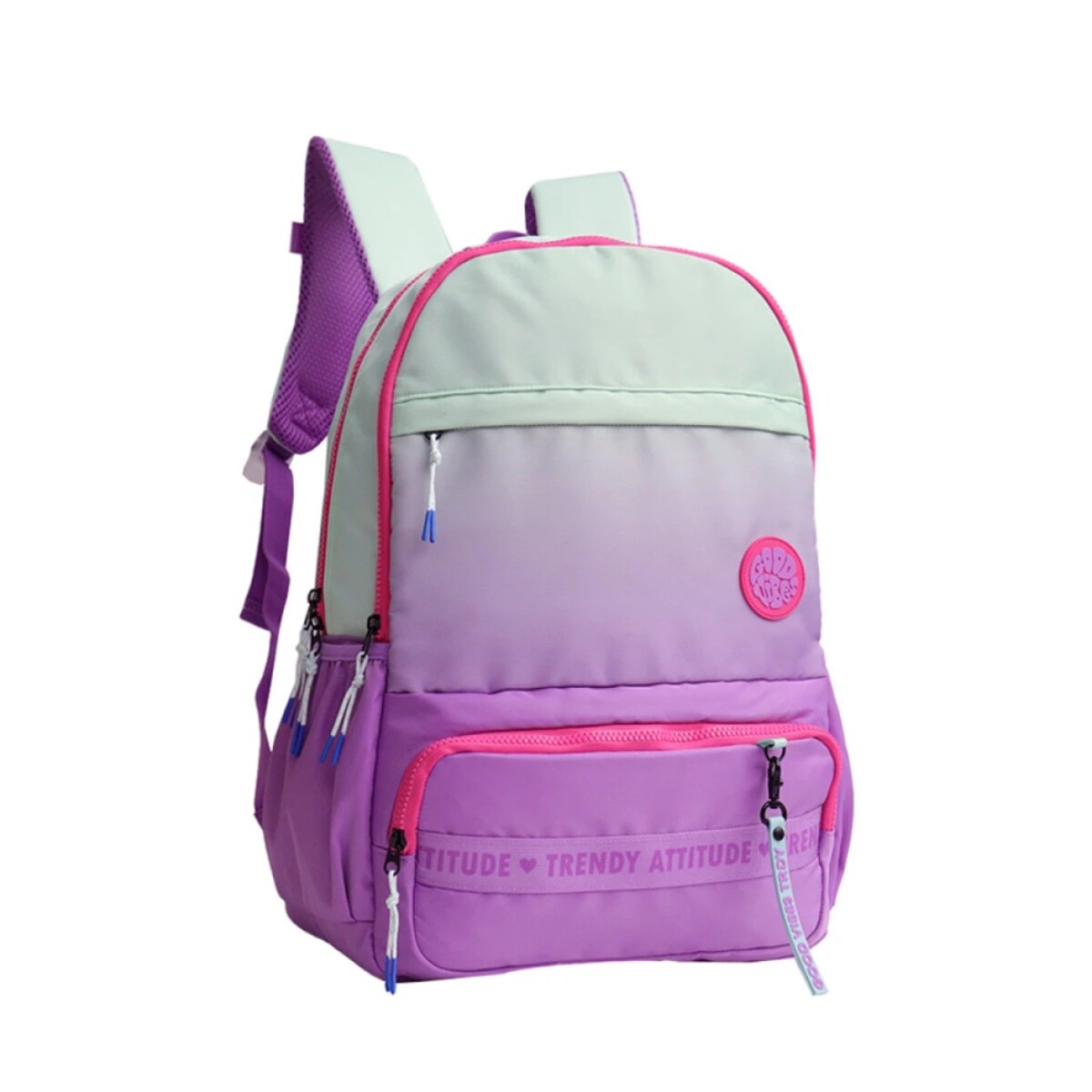 Mochila Trendy diseño Attitude - Rosa 