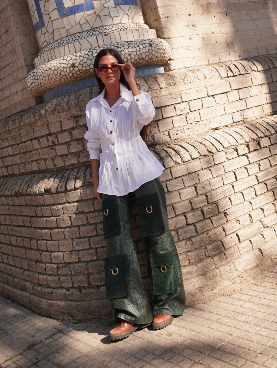 Pocket Pants - Crocco Verde 
