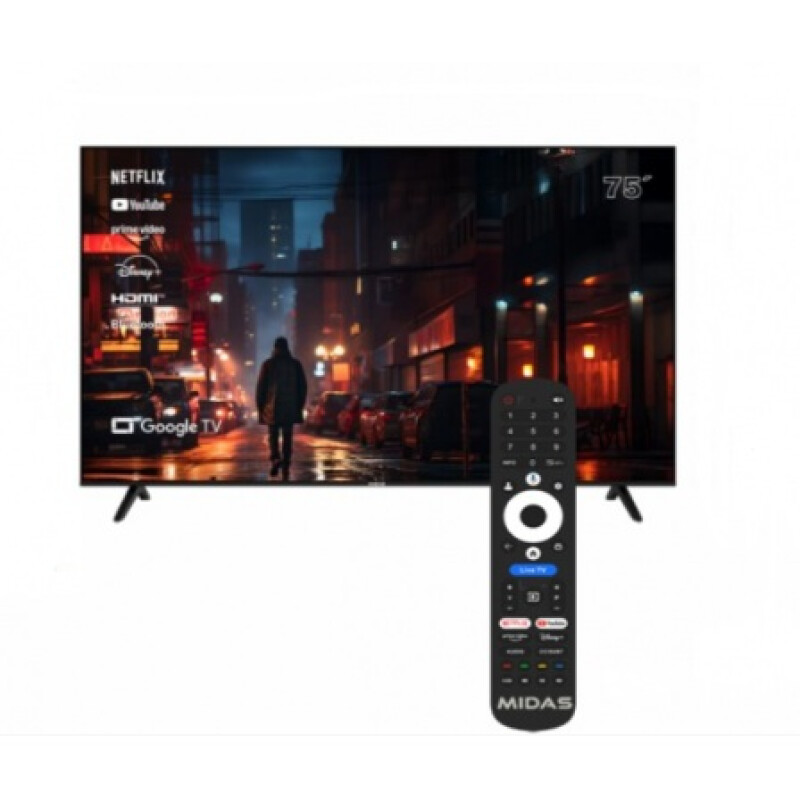 Smart TV Midas 75" UHD MD-XP75GTV Smart TV Midas 75" UHD MD-XP75GTV