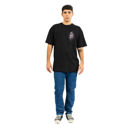 Remera Billabong Serpiente Over Negro