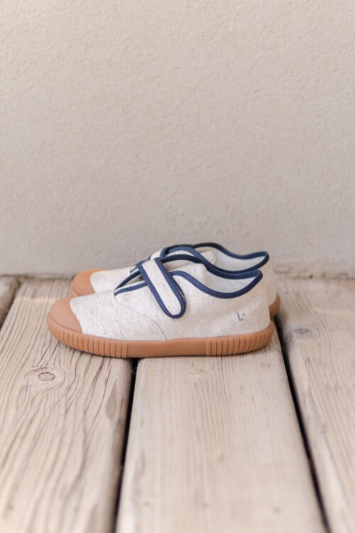 Zapatilla Bento velcro Blanco