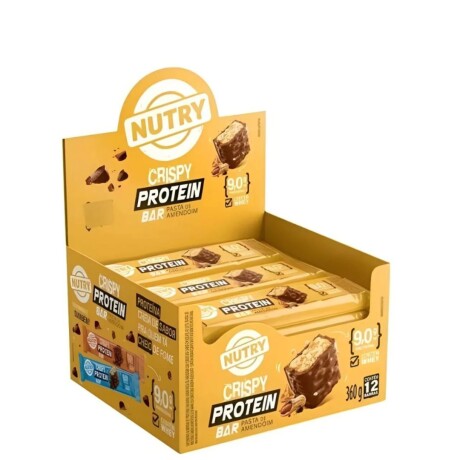 ¡OFERTA IMPERDIBLE! Barra de proteina 30gs x12 Nutry Maní