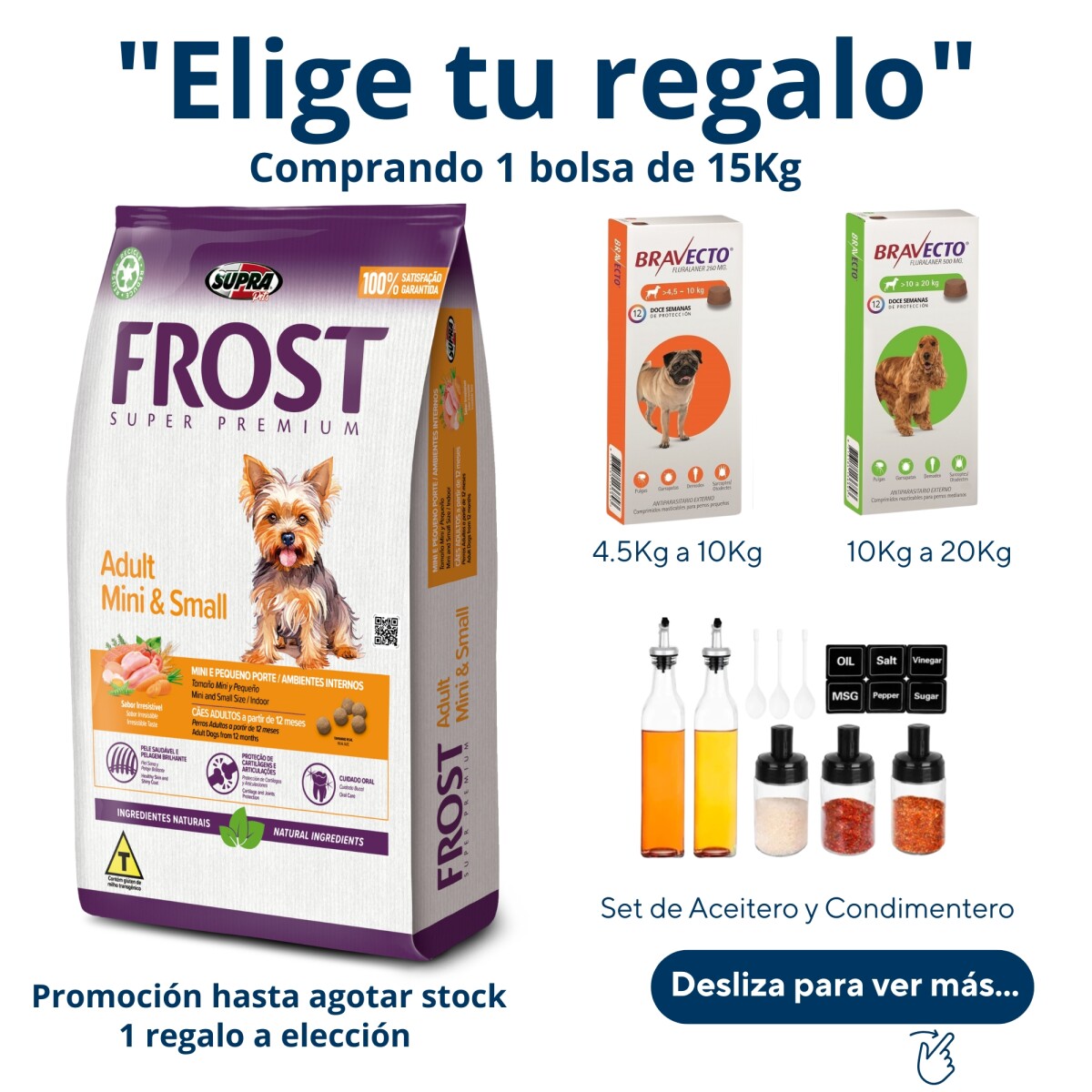 Frost Adulto Raza Pequeña 15 Kg 