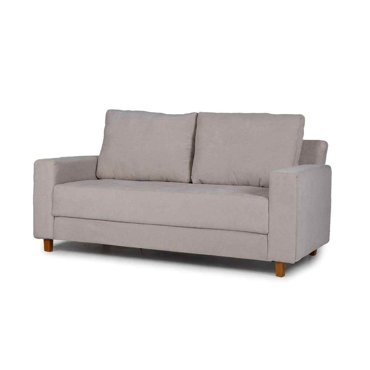 Sofá Modus (Outlet) - Tela Microfibra - 2 cuerpos - Berlin 02 (Beige) 