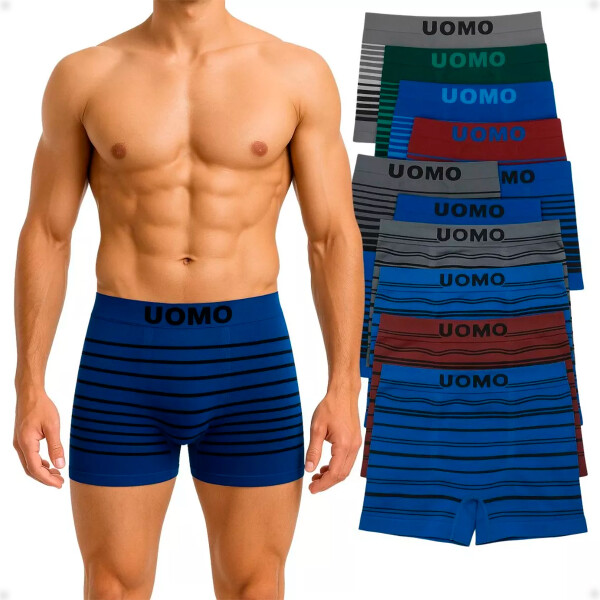 Bóxer de Hombre Uomo con Rayas Bóxer de Hombre Uomo con Rayas