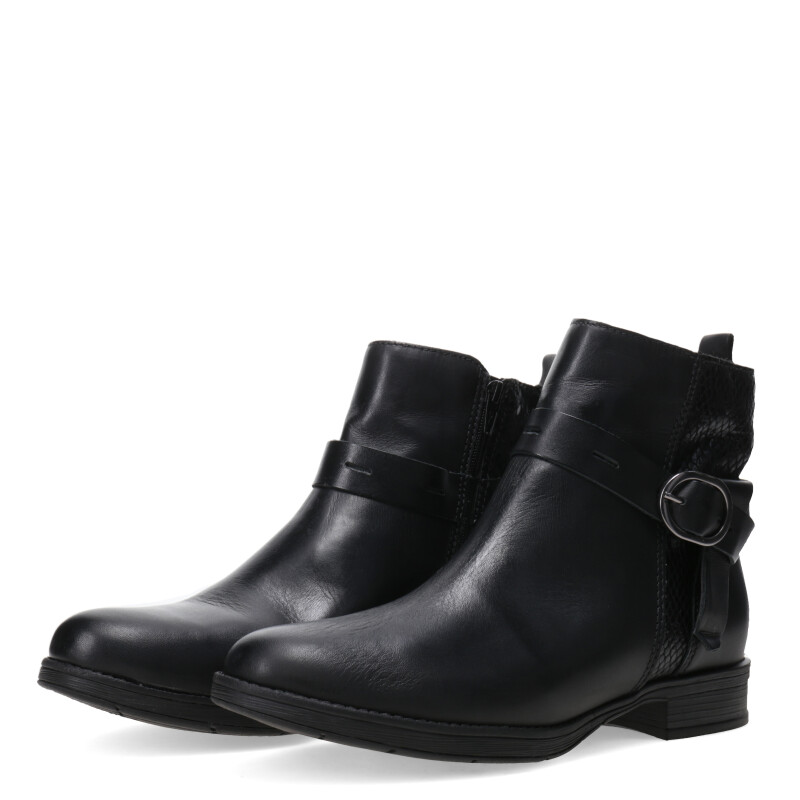 Bota de Mujer Bottero BOLER con hebilla 361707 Negro