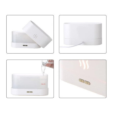 Difusor Vaporizador De Aroma Blanco