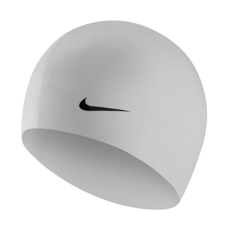 Gorro de Natación Nike Solid Unisex Blanco