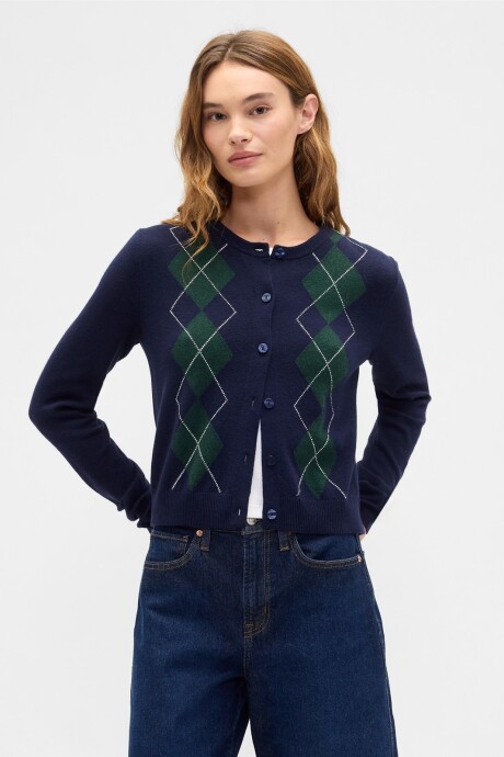 Saco Cashsoft Mujer Navy Uniform