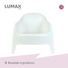 Set de 4 Sillas de jardin exterior Fragata Blanco Set de 4 Sillas de jardin exterior Fragata Blanco