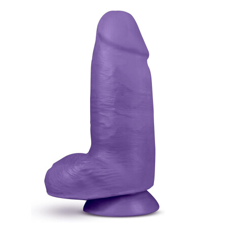 Dildo Realístico Doble Densidad Au Naturel Chub Violeta
