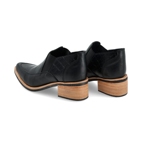 ZAPATO VENET - CUERO VELÉZ NEGRO