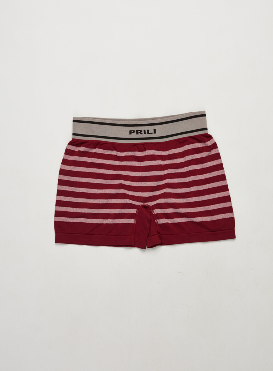 BOXER PRILI MUNICH - BORDEAUX OSCURO 