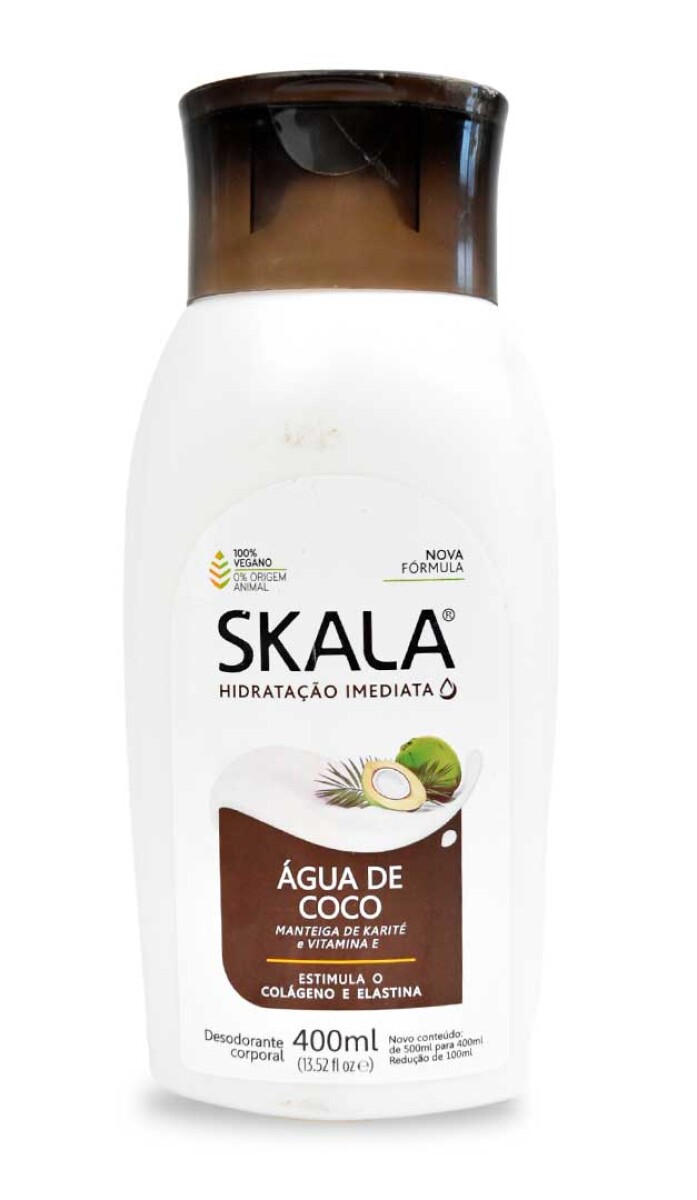 CREMA CORPORAL SKALA HIDRATANTE 400 ML AGUA DE COCO 