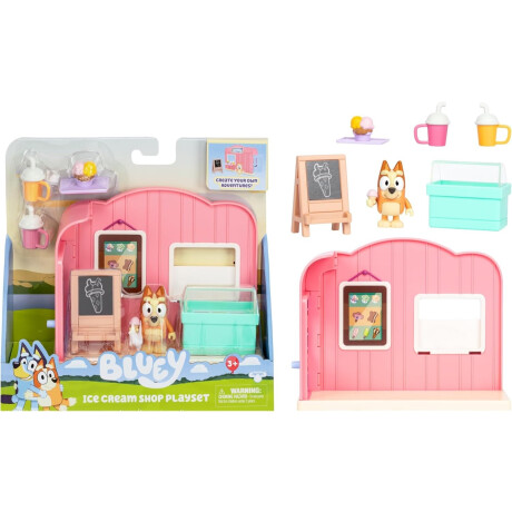 Bluey Mini Playsets 2 MODELOS Bluey Mini Playsets 2 MODELOS
