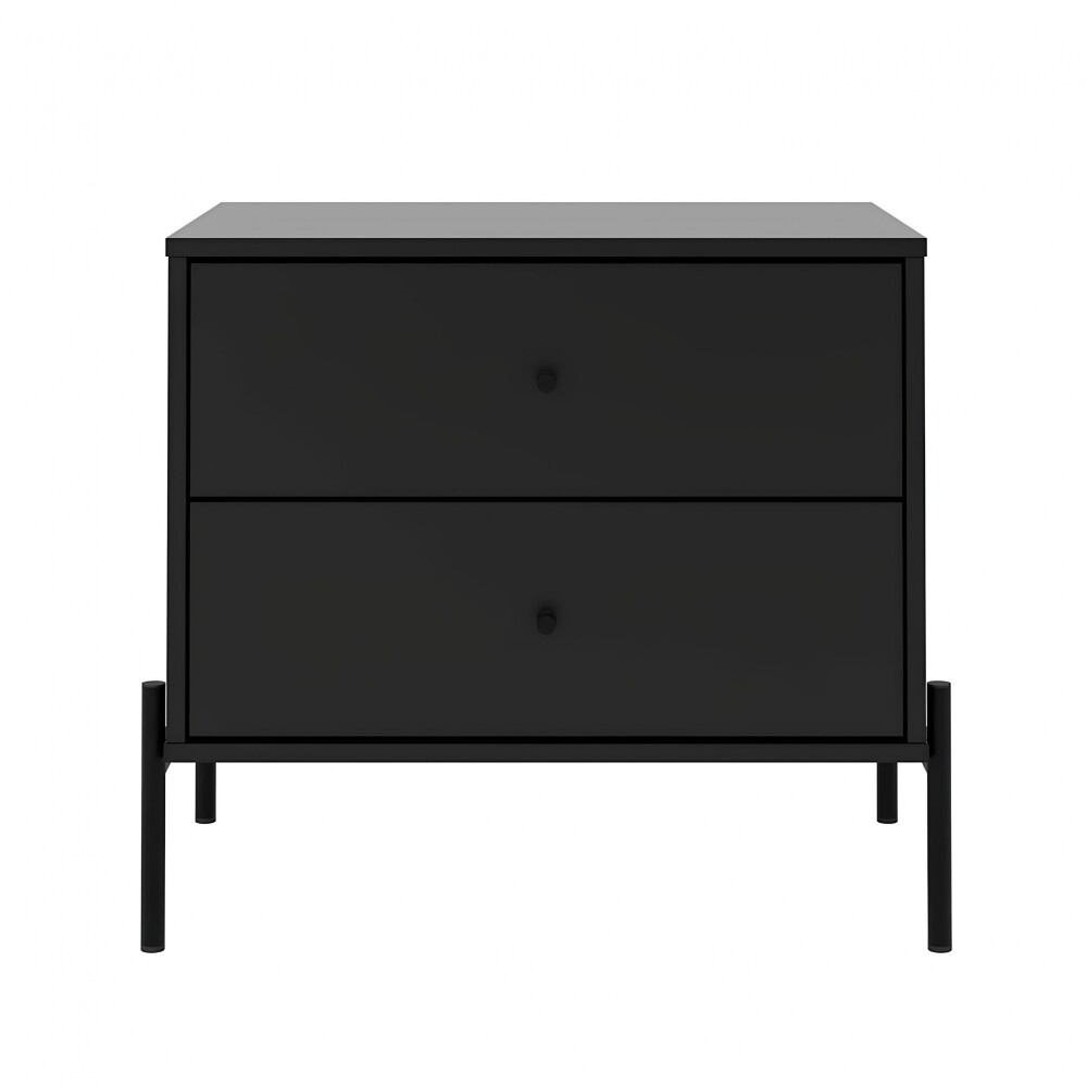 Mesa de Luz Jasper Negro Mate